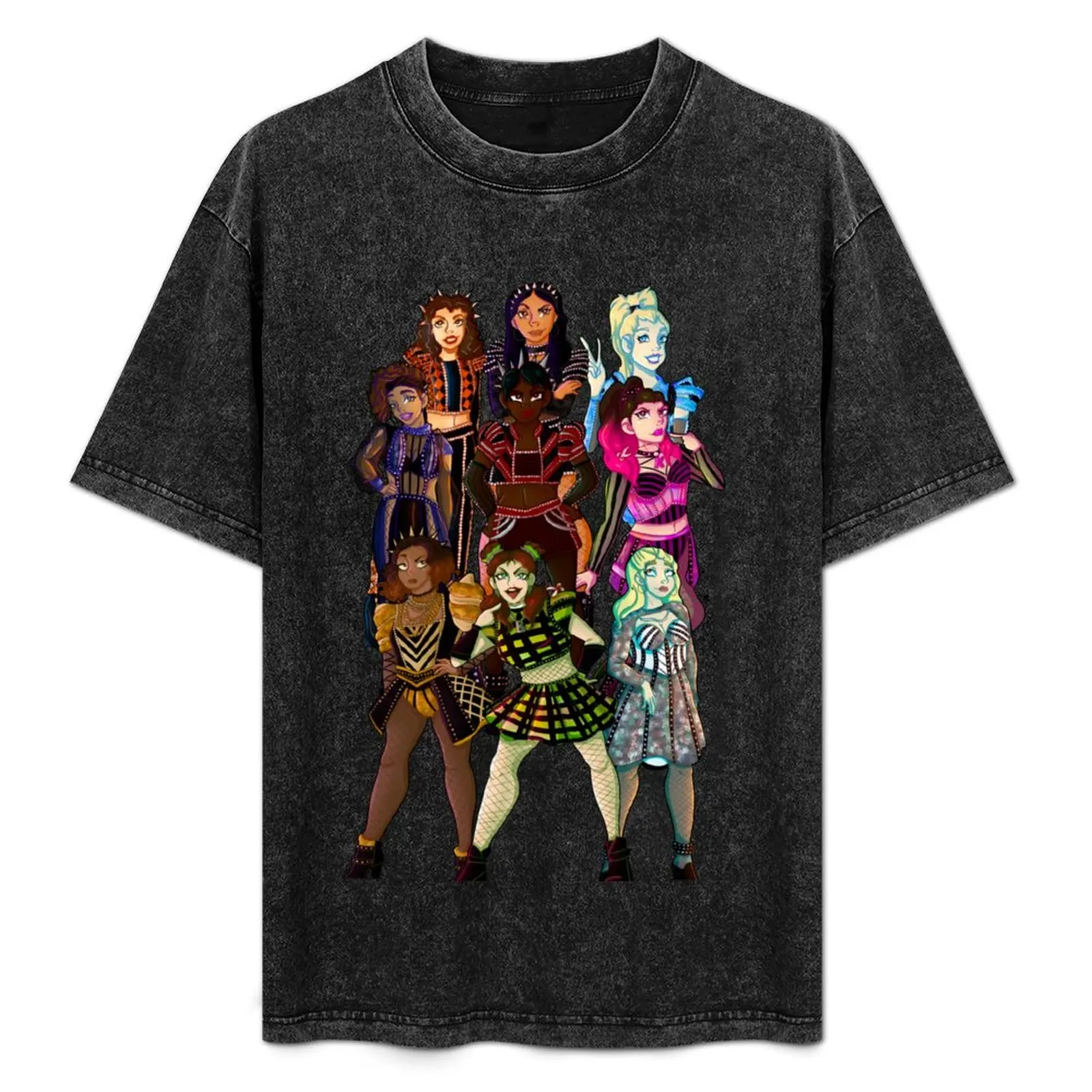 

The Queens- SIX the musical T-Shirt Water Resistant Casual T-Shirt