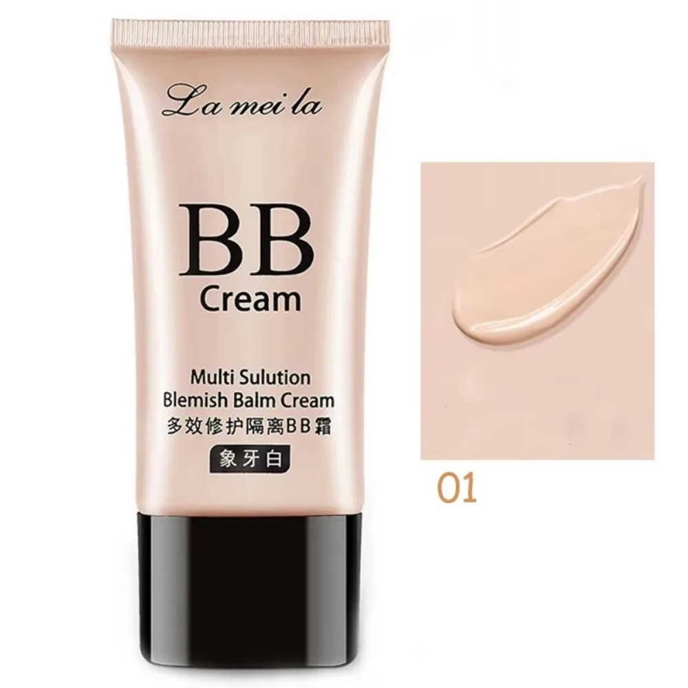BB crème hydratante imperméable, fond de teint correcteur éclaircissant, haute couverture, longue durée, Base primaire pour Contour du visage