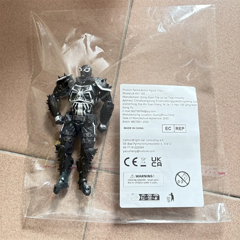 SHFiguarts Venom Red Venom Carnage Actionfigur SHF Venom 3 Let There Be Carnage Anime Figur Sammlermodell Spielzeug Geschenke – Detail 16