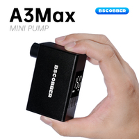 BSCOBBER Tire Inflator 150PSI 650mAh Battery with Screen Fast Charging Mini Electric Pump Portable Bicycle Cordless FV AV A3Max