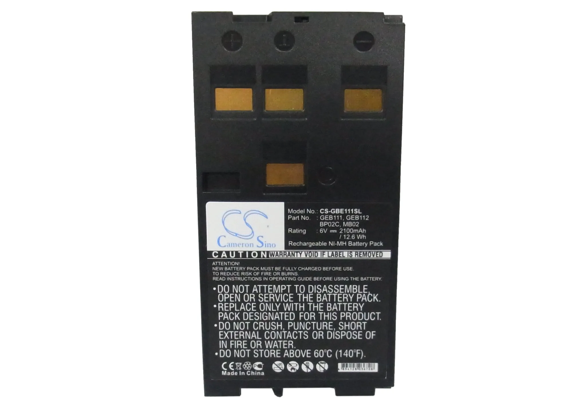 Cameron Sino 2100mAh battery for Leica 667147  667318 GEB111 GEB112 TPS400  TPS700 TPS800  DNA instruments RCS1100  SR500