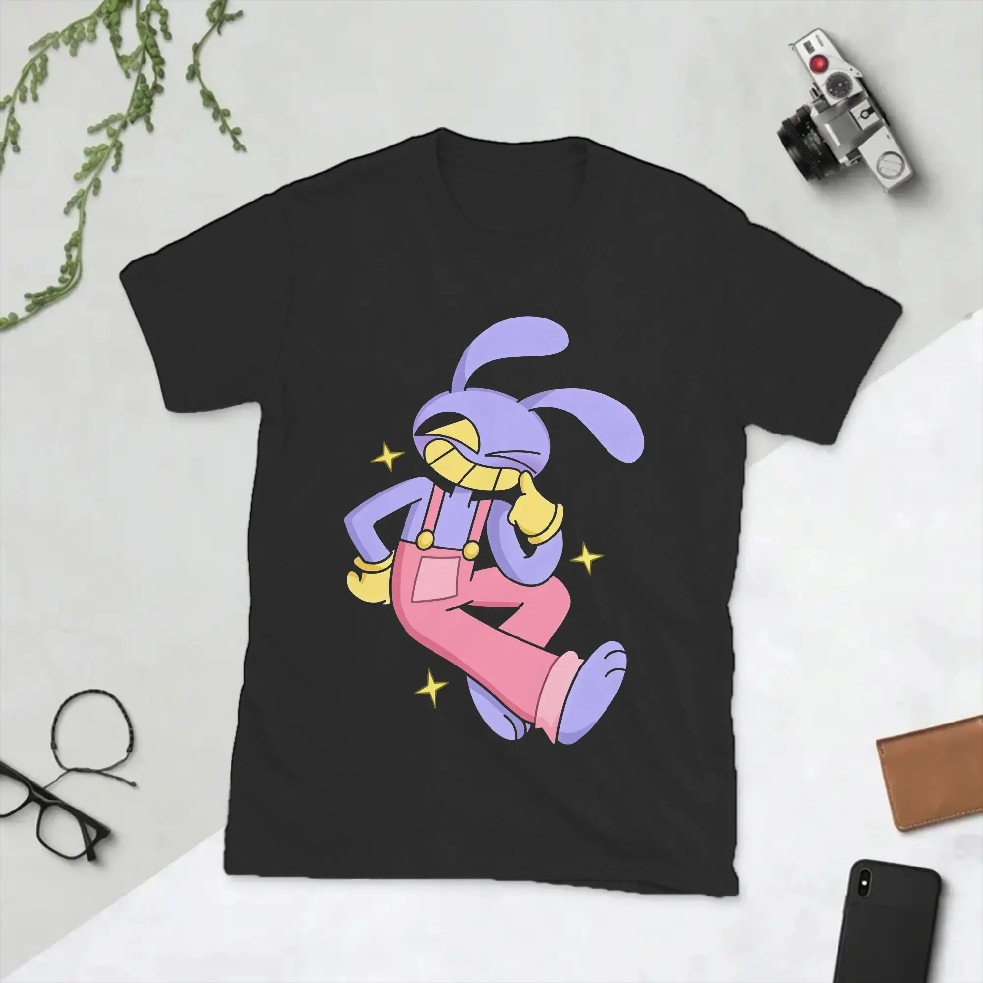 Men T-Shirts Jax Cartoon Digitals Circus Casual Cotton Tees Short Sleeve  T Shirt Crew Neck Clothes Gift Idea