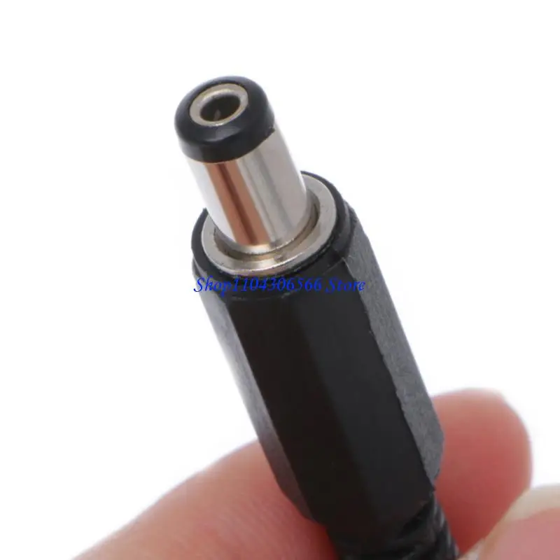 

02DD 10Pcs 5.5x2.5mm Male for DC Plug Socket Connector Adapter Plastic C