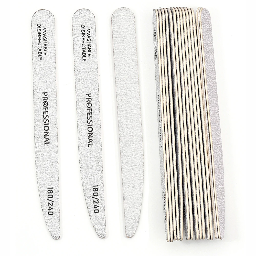 10/20 stücke Blake Professionelle Nagel Dateien 180/240 Schleifpapier UV Gel Polnischen Puffer Entferner Maniküre Pediküre Kunst Nagel Pflege werkzeug