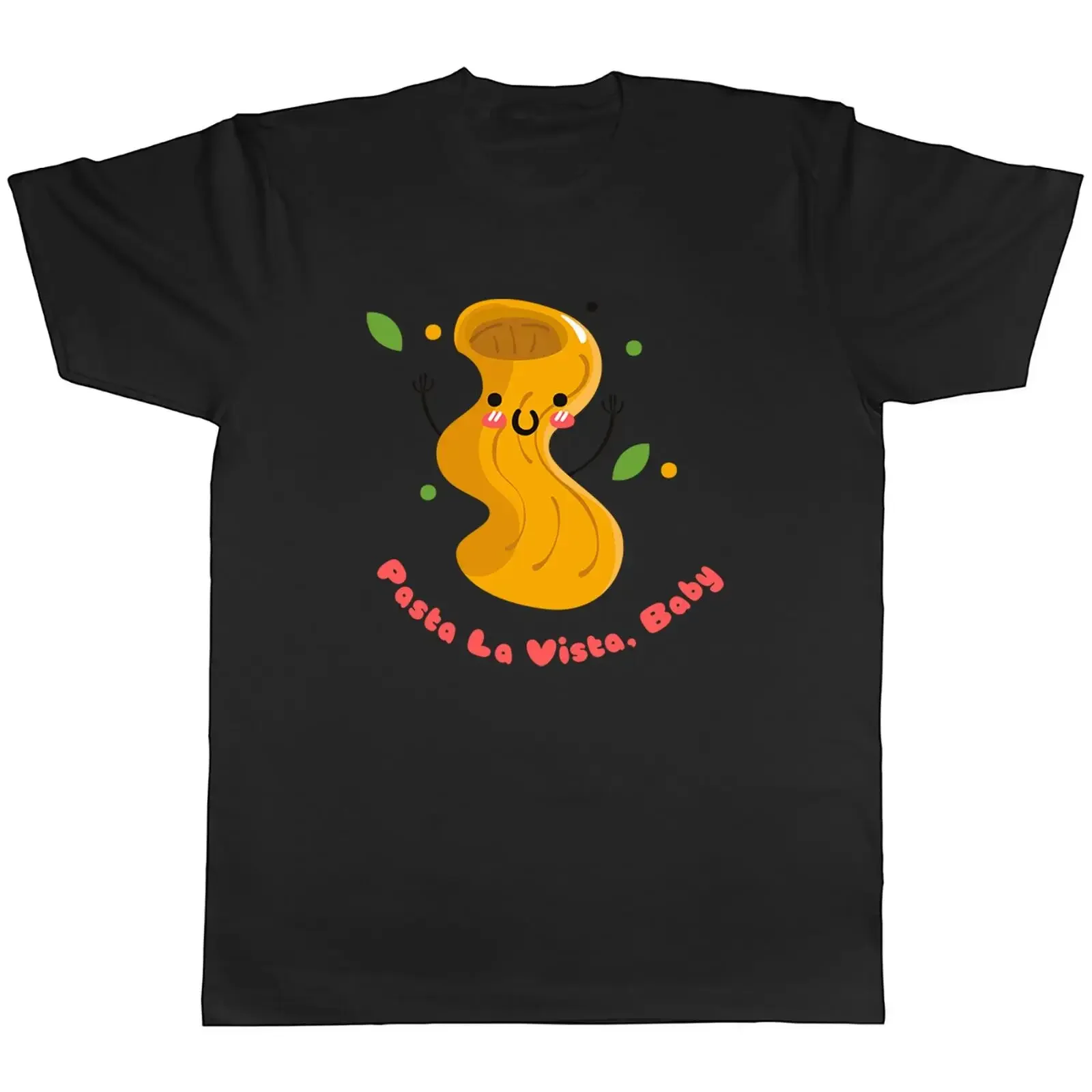 Pasta La Vista Baby Mens T Shirt Funny Penne Lover  vintage Washed Unisex Comfortable Stretched designer clothes Breathable