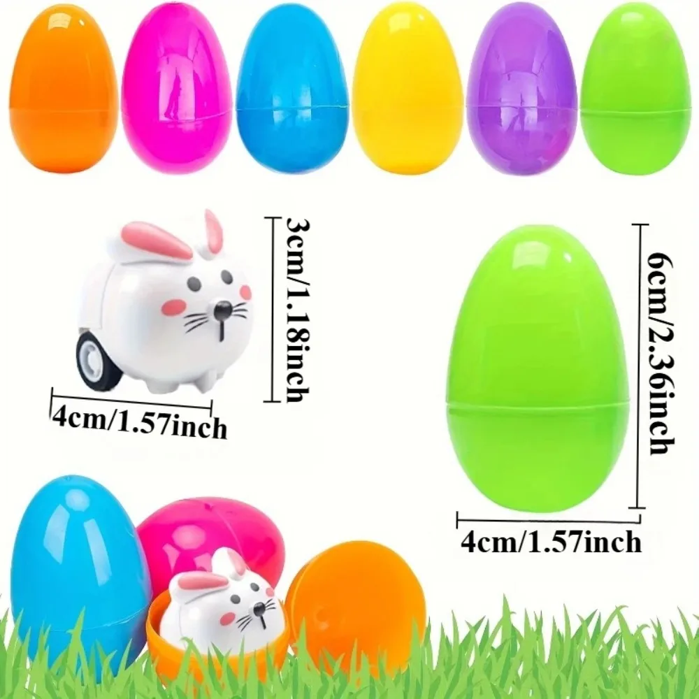 Animals Pull Back Cars Friction Powered Push and Go Back and Forth Vehicles Car Toys Racing Car Playset Toys Christmas Gift