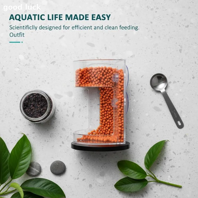 1/3/5Pcs Floating Food Tray Feeder Aquarium Feeding Ring Fish Tank Station Circle Aquarium Accessory With Suction Cup