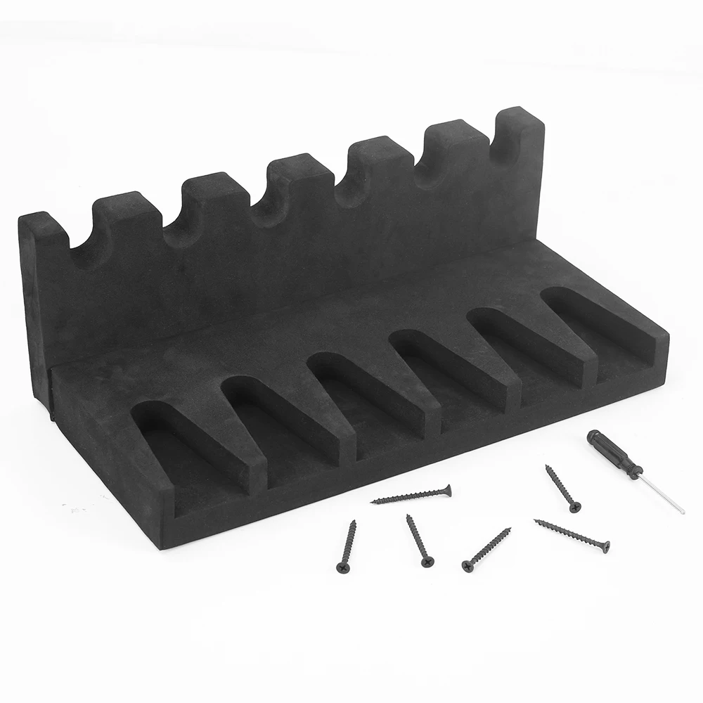 6/4/3/2 Slots Universal Gun Rack Pistol Holder Self-adhesive Foam Glock Display Stand Weapon Support Modular Handgun Storage