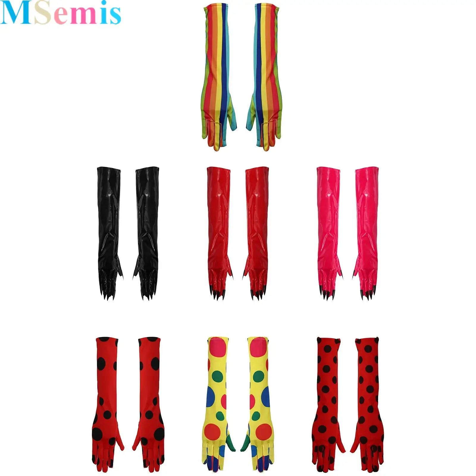 

Gloves Party Stage Performance Gloves Halloween Cosplay Costumes Accessories Dance Party Costumes Props