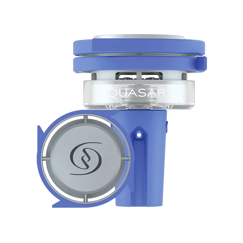 هدية صندوق الكوارتز Quasar الشيشة رئيس الزجاج الشيشة Pote مجموعة سلسلة موقد الفحم الشيشة اكسسوارات الزجاج استبدال وعاء التدخين #6