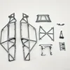 CNC 알루미늄 합금 파이프 프레임 VP H10 퍼플 블랙 티타늄 옵션 (1/10 RC 크롤러 자동차 Traxxas 파이프 프레임 자동차 쉘 부품용) 4