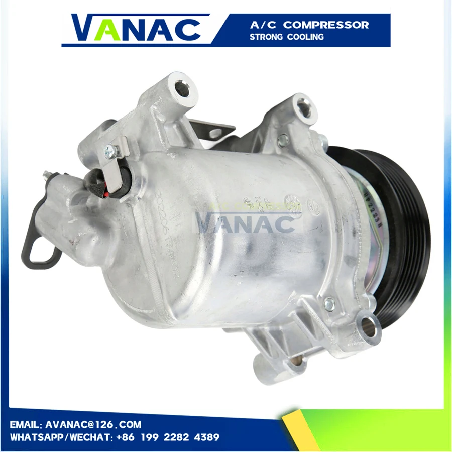 

New AC Compressor air For citroen C-Elysee 2012 2013 2014 2015 For Peugeot 301 1.6L 9806599380 JSR11T602078 9676011680 3966364