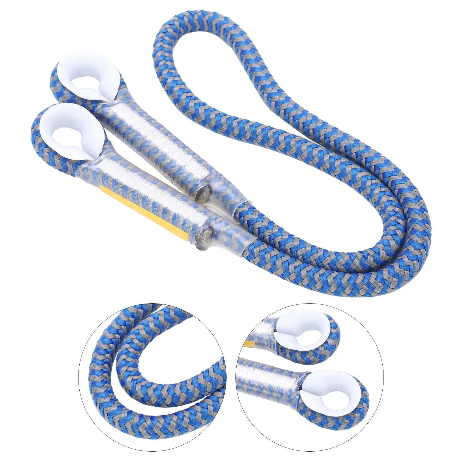 Tali Loop Prusik 80cm untuk memanjat, tali Lanyard lepas pasang, tali Rappelling & Caving