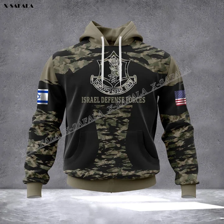 

American Defense Forces Army Camo Flag Warm Winter Cotton 3D Printed Hoodie Men Pullover Hooded Jersey Tracksuits Outwear Coat