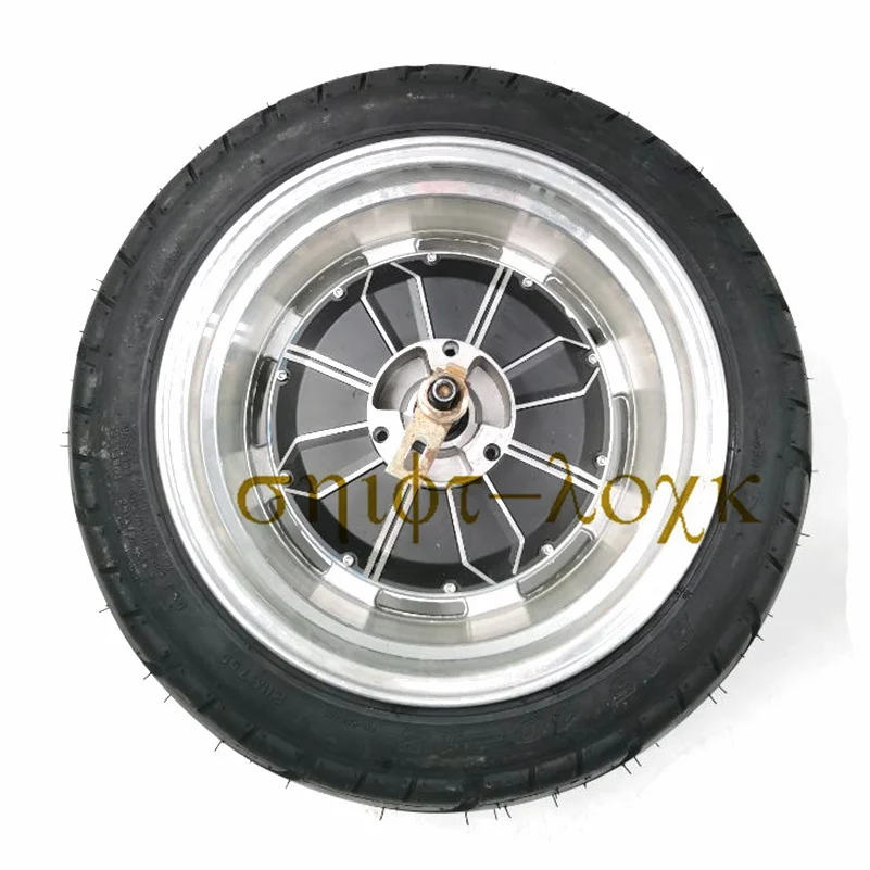 12 Inch 60V 2000W 3000W Aluminum Engine Motor Wheel 215/40-12 Tubeless Tire for Citycoco Electric Scooter Modification Parts