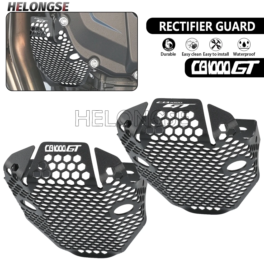HELONGSE Rectifier Guard For Honda Hornet 1000 SP CB 750 1000 HORNET CB750 CB1000 Hornet Radiator Guard Grill Protection Cover