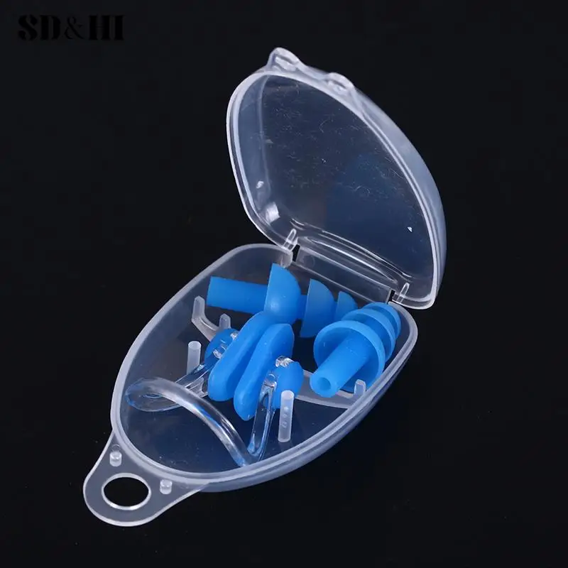 1 Box Universal Soft Silicone Swimming Ear Plugs Earplugs Pool Accessories Water Sports Swim Ear Plug
