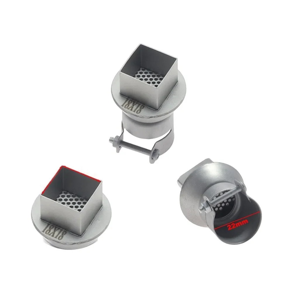 Square Nozzle for BGA Rework Station Hot Air For Soldering Tool Construction Simple Installation Quick Nozzle Swapping