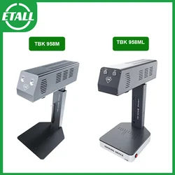 TBK-958 TBK-958ML Mini taşınabilir lazer oyma makinesi geri cam sökücü sökme iPhone için arka cam değiştirme