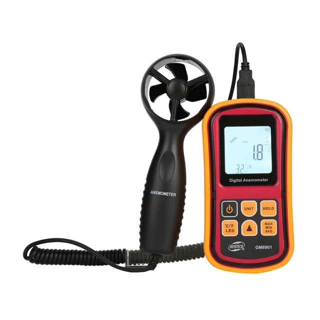 

Цифровой анемометр Benetech GM8901 / GM8901+