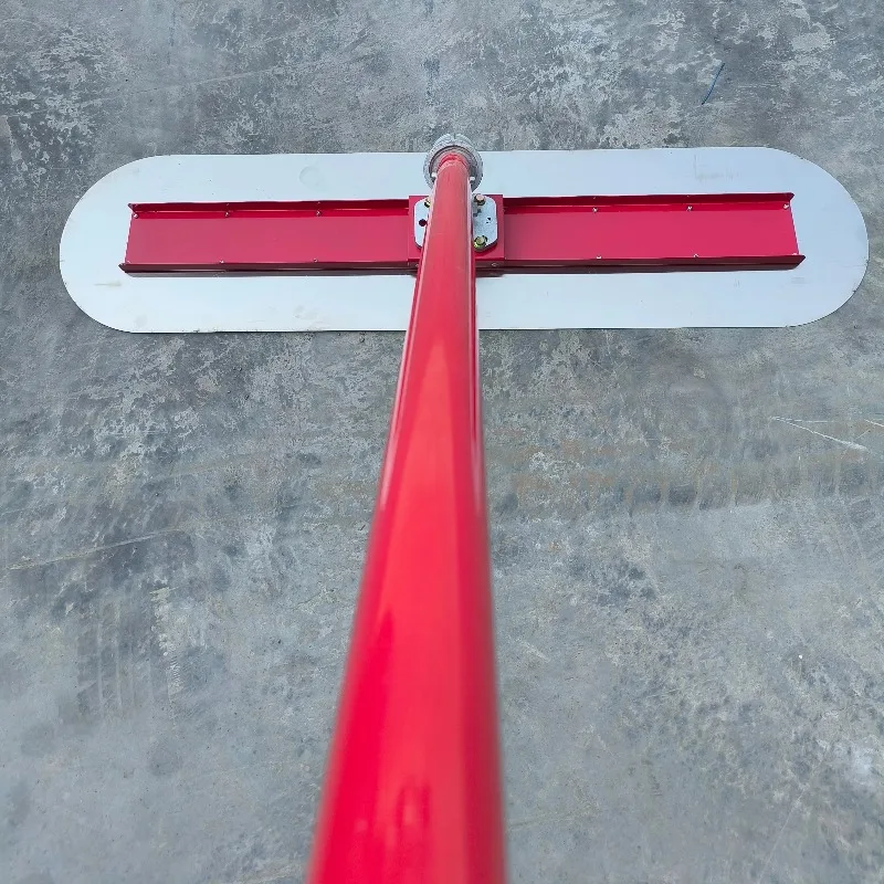Large concrete spatula tool for road construction lightweight cement push-pull spatula with gearbox core component
