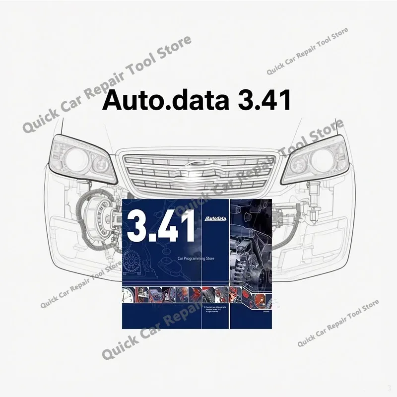Hot Autodata 3.41 Polish Auto Car Repair diagnosis Software wiring diagrams data Autodata obd2 scanner Tools Update To 2012 year