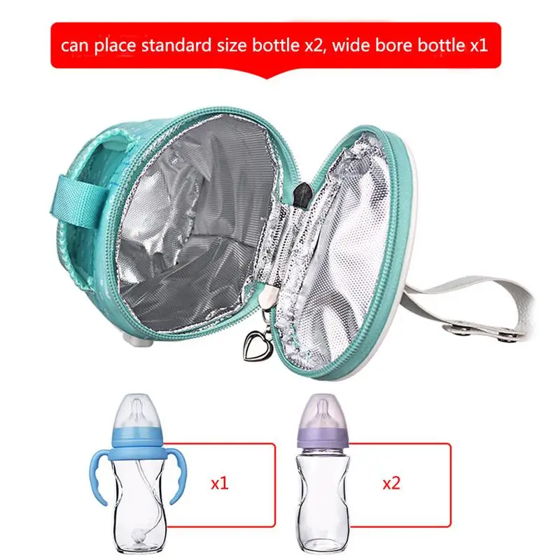 Baby Bottle Heat Keeper USB Warmer Bag For Baby Bottles Portable Infant Feeding Bottle Bag Insulation Thermostat Heat Keeper