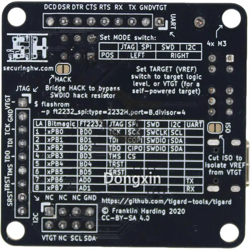 Tigard الأصلي الرسمي مفتوح المصدر FT2232H متعدد البروتوكول #3