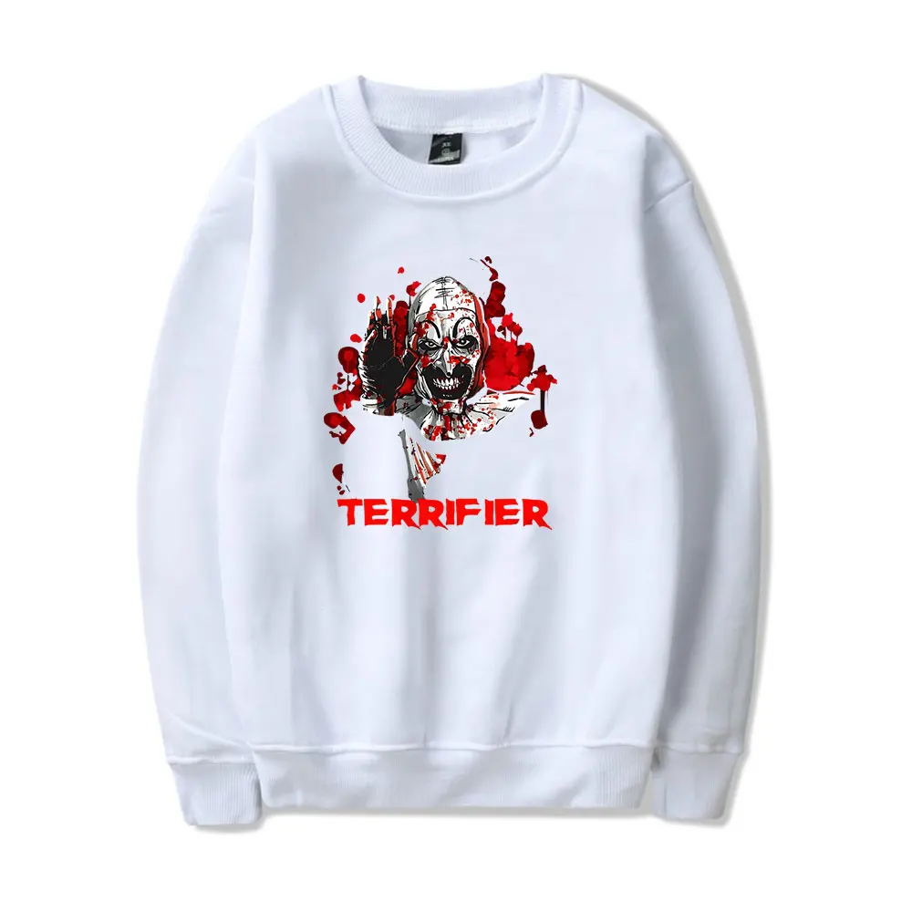 Terrifier Art the Clown Hoodie Merch Sweatshirts Cosplay Women Men Fashion Casual Long Sleeve Crewneck Hoodie Outwear