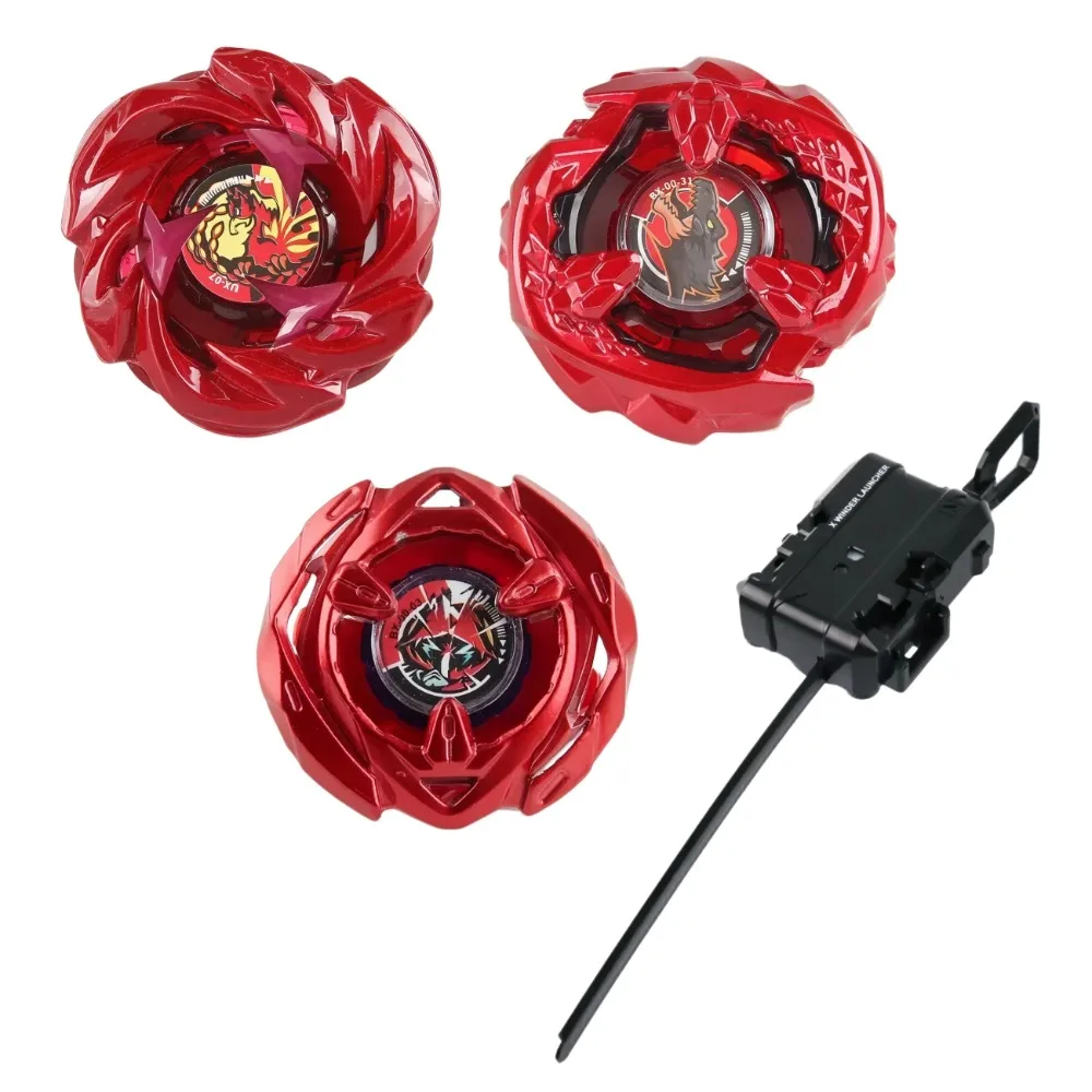 Gyroscope red series gyroscope set, alloy gyroscope with transmitter, a variety of warm colors to choose from, BX UX CX BB.