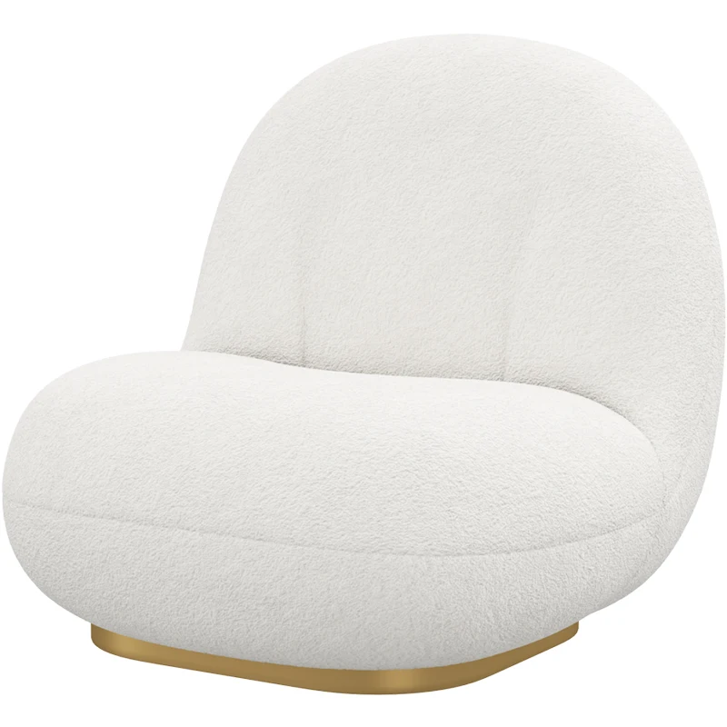 

Xl Single Lambswool Room Nest Reading Creative Armchair Balcony Small Leisure Chair