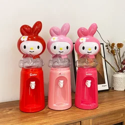 Sanrio Kawaii Hello Kitty Water Dispenser MyMelody Sweet Anime Children Home Girl Desk Safe and Portable 2L Mini Water Dispenser