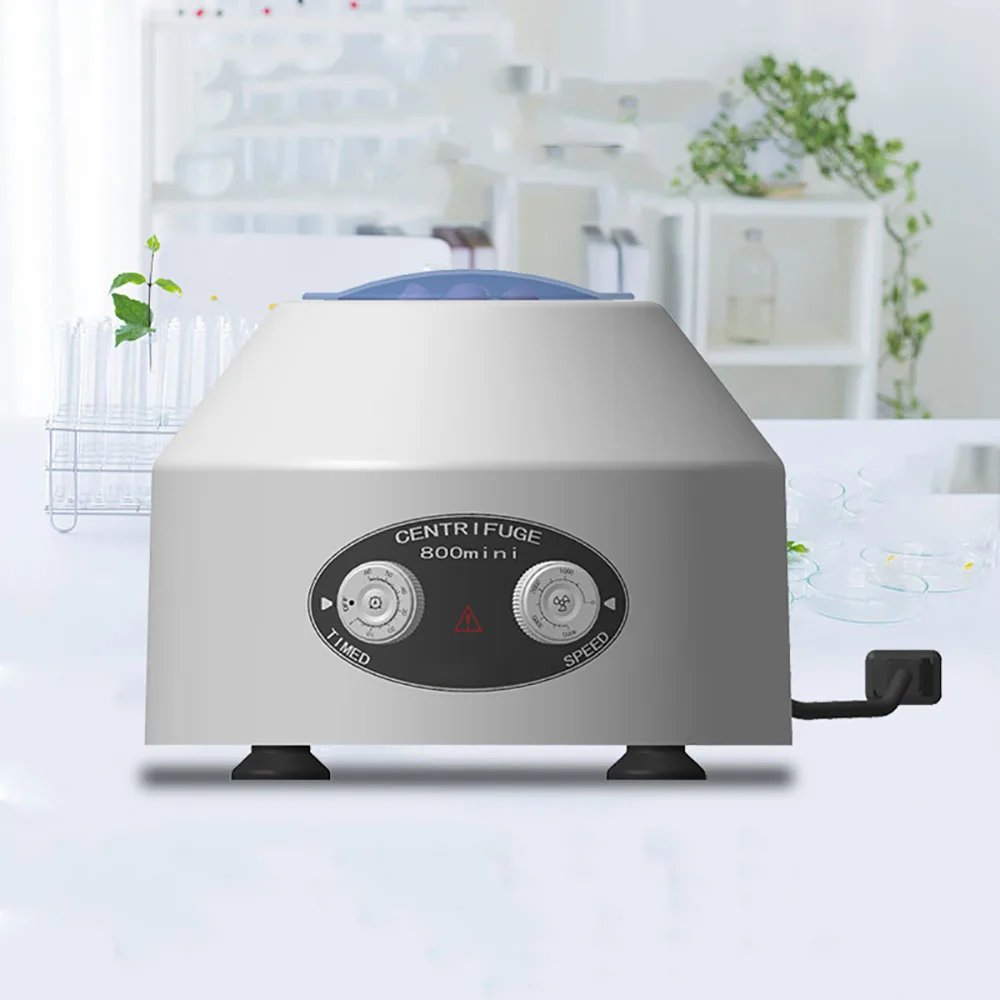 Desktop Electric Centrifuge Low Speed 4000rpm Timing Medical Centrifuge Lab Practice Machine Plasma Serum Separate Machine