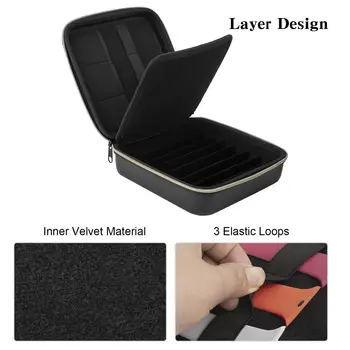 真皮6/8/10格錶盒,便攜式復古展示錶收納盒,男士奢華禮品盒 8 最佳銷售 錶帶收納器 - №4