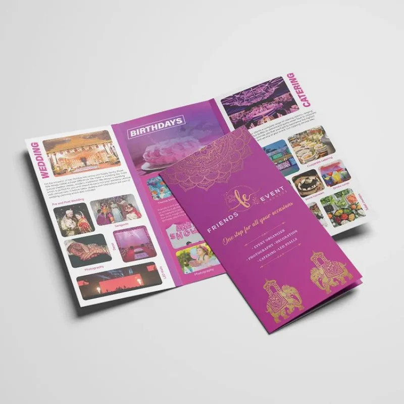 

50 0.Zhang.Custom.Custom Brochure Printing Flyer Pamphlet Business Leaflet Service A5 Courier Pamphlets Digital hang tags Leafle