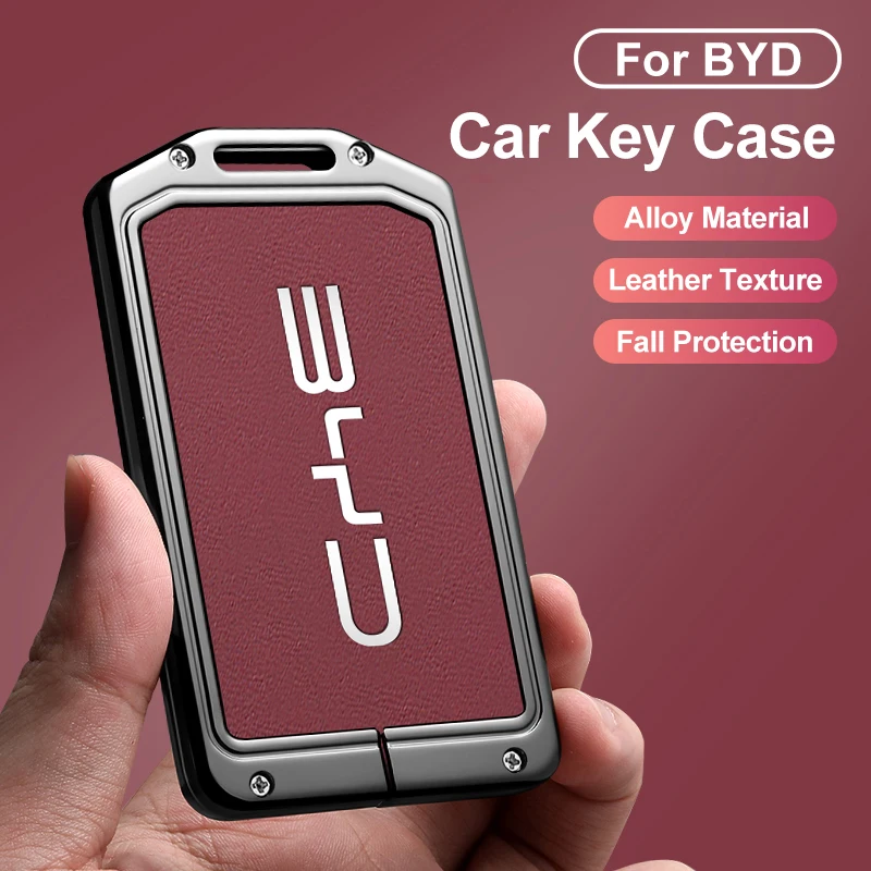 Modisches Auto-NFC-Karten-Schlüsseletui für BYD Atto 3 Tang DM Han EV Song Pro Qin Plus Schutzhülle Schlüsselanhänger Auto-Zubehör – Detail 10
