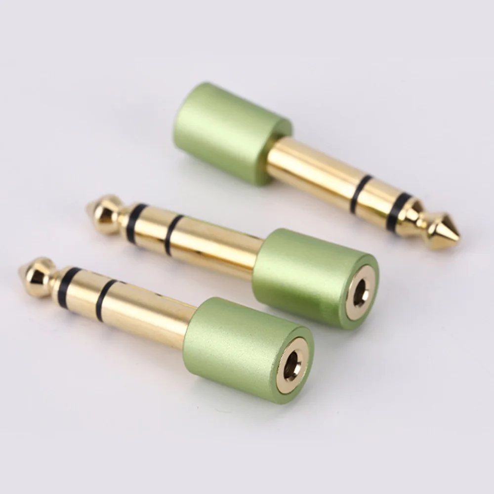 Musical Sound 1/4/12/50 Pieces 6.35mm 1/4 Male to 3.5mm 1/8 Female Stereo Headphone Adapter Connector Stereo Audio Jack