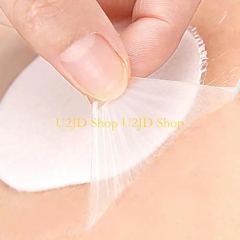 U2JD 12 Pieces Thin Disposable Armpit Pads Sweat Proof Invisible Summer Design