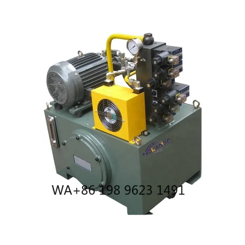 220V 380V Custom Hydraulic Electric Power Pack HPU Pump Station Industrial Hydraulic Power Unit For Mechanical Equipment