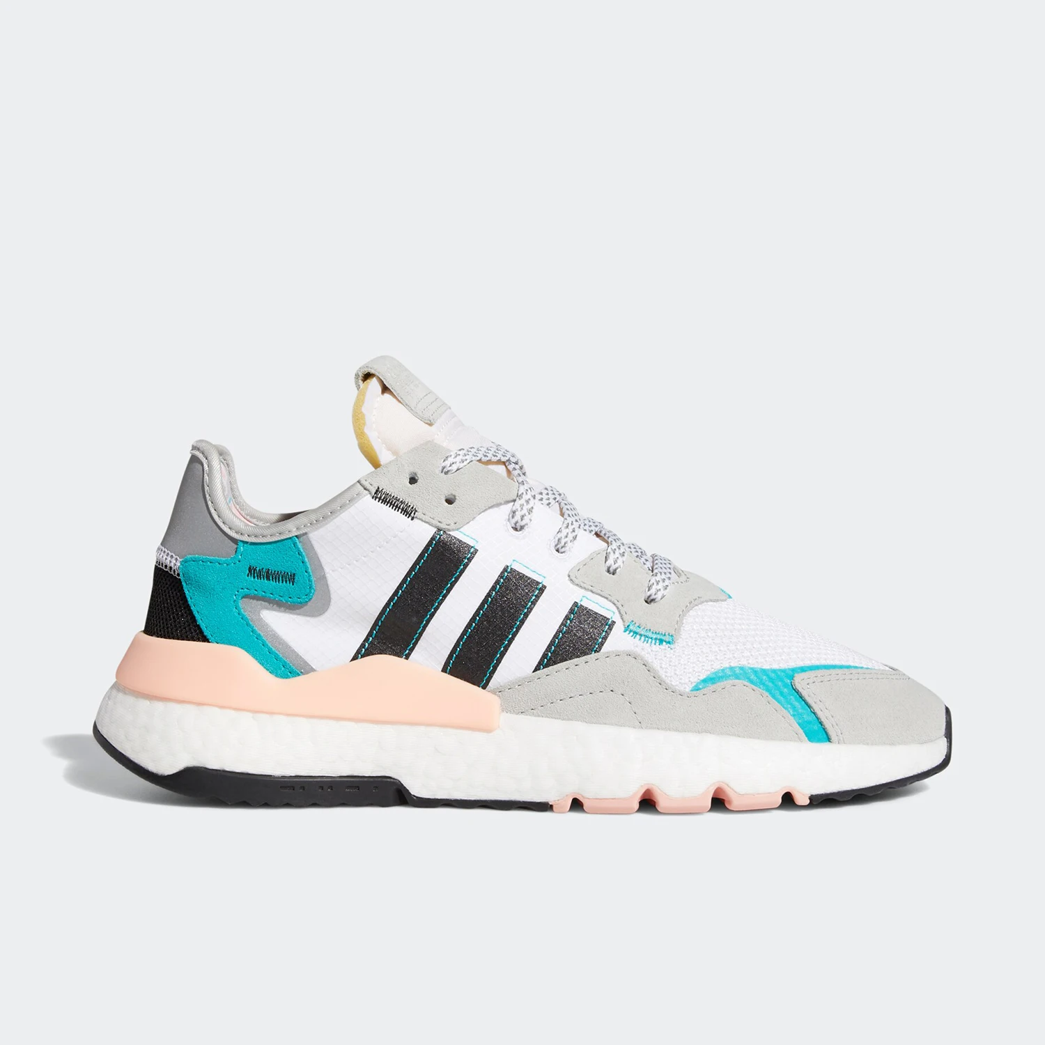 Adidas genuine seasonal clover NITE JOGGER men's and women's casual shoes FV3852