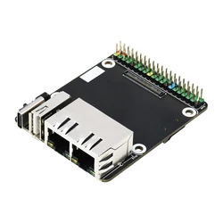 Mini Dual Gigabit Ethernet GPIO Expansion Base Board Kit for RPI Raspberry Pi CM4 Compute Module 4 Lite