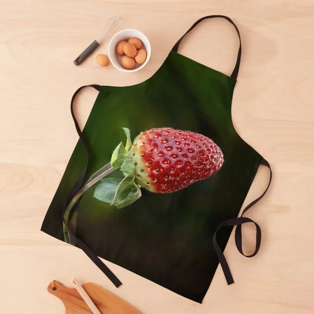 

Fresh Strawberry Apron Camping Chef Uniform For Men Manicurists Apron