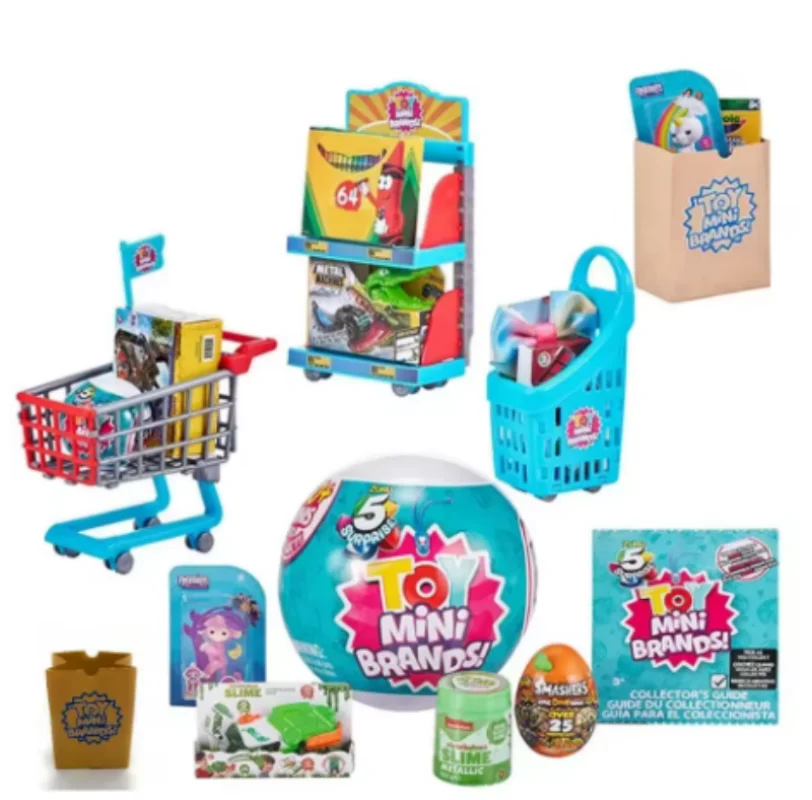 Zuru Mini Brands Toys 5 Surprise Mini Brands Toy Original Supermarket Miniature Toy Miniature Toys Mystery Blind Box Series 1