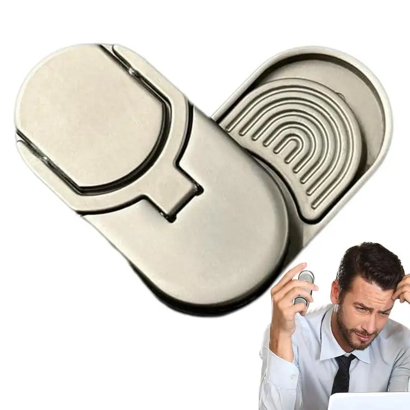 Deslizador de empuje magnético, juguetes magnéticos de Metal, deslizador de tarjeta de empuje portátil, Spinner sensorial para el hogar, viaje, escuela