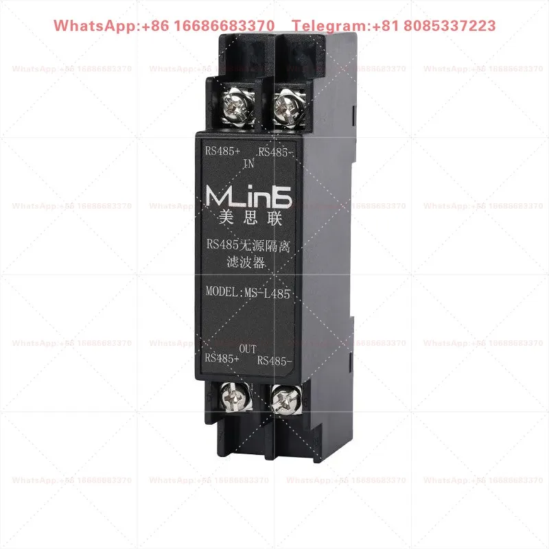for ms-l485 ms-ll485 ms-lsp485 Passive RS485 Isolator PLC Anti Interference Communication Isolation Module