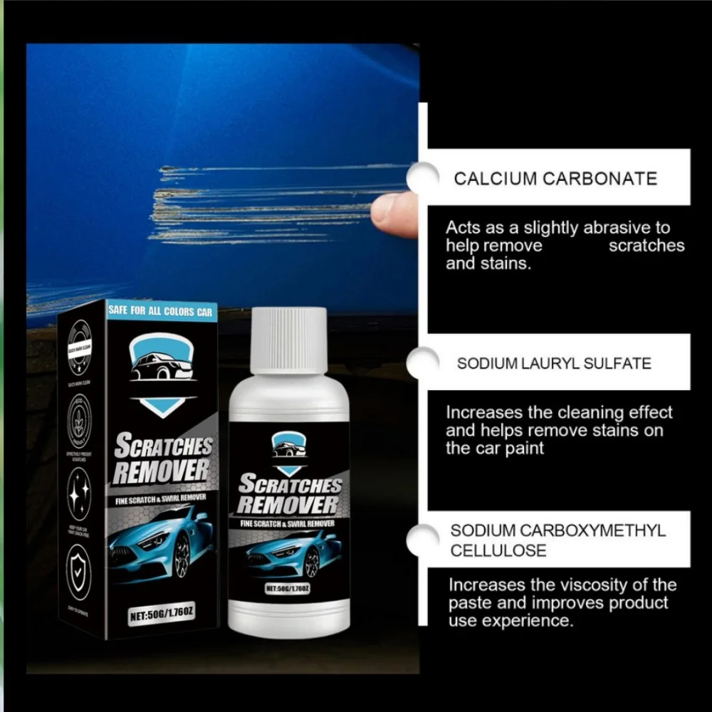 1/3/5 قطعة متعددة الأغراض مزيل خدوش السيارة العناية بالسيارات خدش إصلاح وكيل تلميع الطلاء خدش إزالة البقع الأنظف
