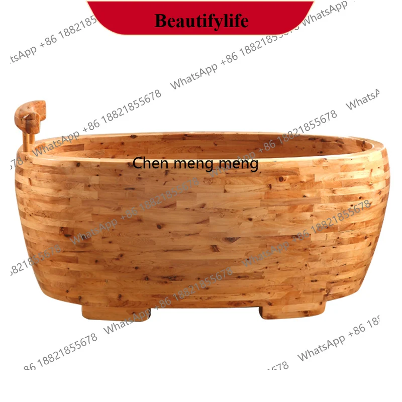

Beauty salon thickened bath tub adult solid wood bath tub bathtub wooden bath tub
