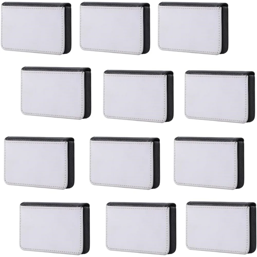 

Новые сублимационные заготовки, держатель для визитных карточек, кошелек для монет для теплопередачи, пустой кошелек из искусственной кожи с принтом для персонализированных карточек ﻿