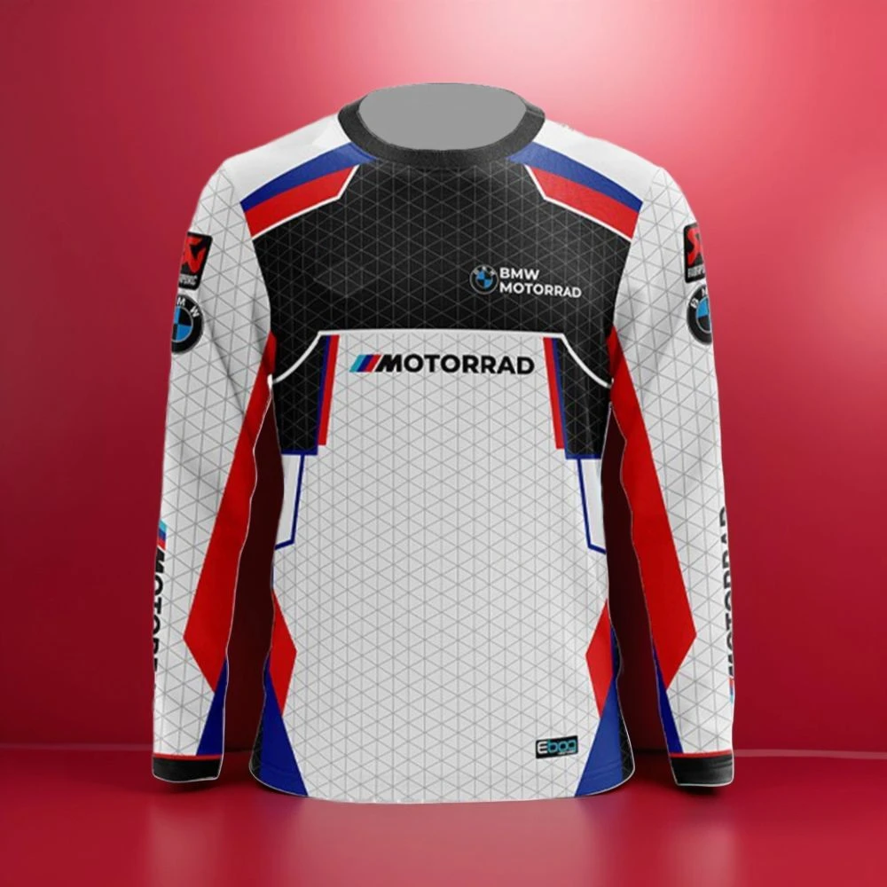 

For Bmw Motorrad Riding Jersey GS1000 1250 Off-Road Race Long Sleeve New Jersey Men Women Jersey Breathable Quick-Drying Clothes
