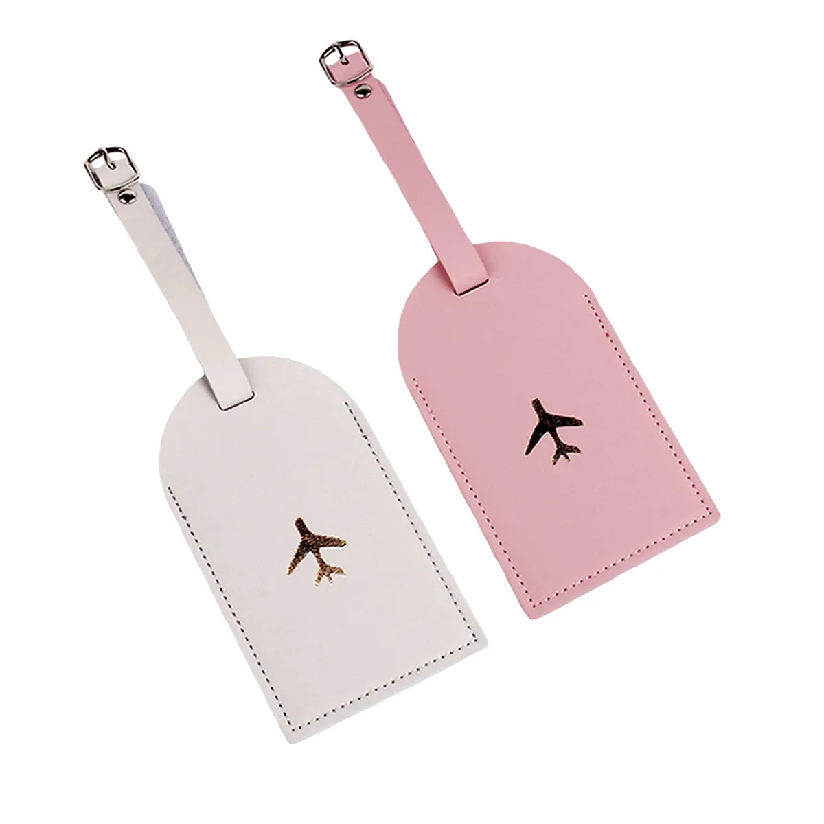 2PCS Flugzeug Gepäck Tag Hängen Tag Mit Namen ID Karten Anti-verloren Leichte Reise Zubehör Für Flug für Liebhaber geschenke – Detail 10